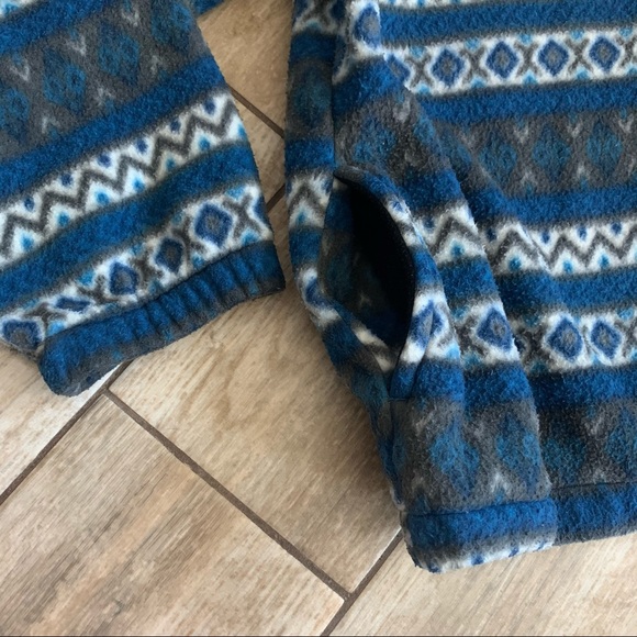 Vintage BIKE pullover all over pattern fleece - Picture 5 of 14